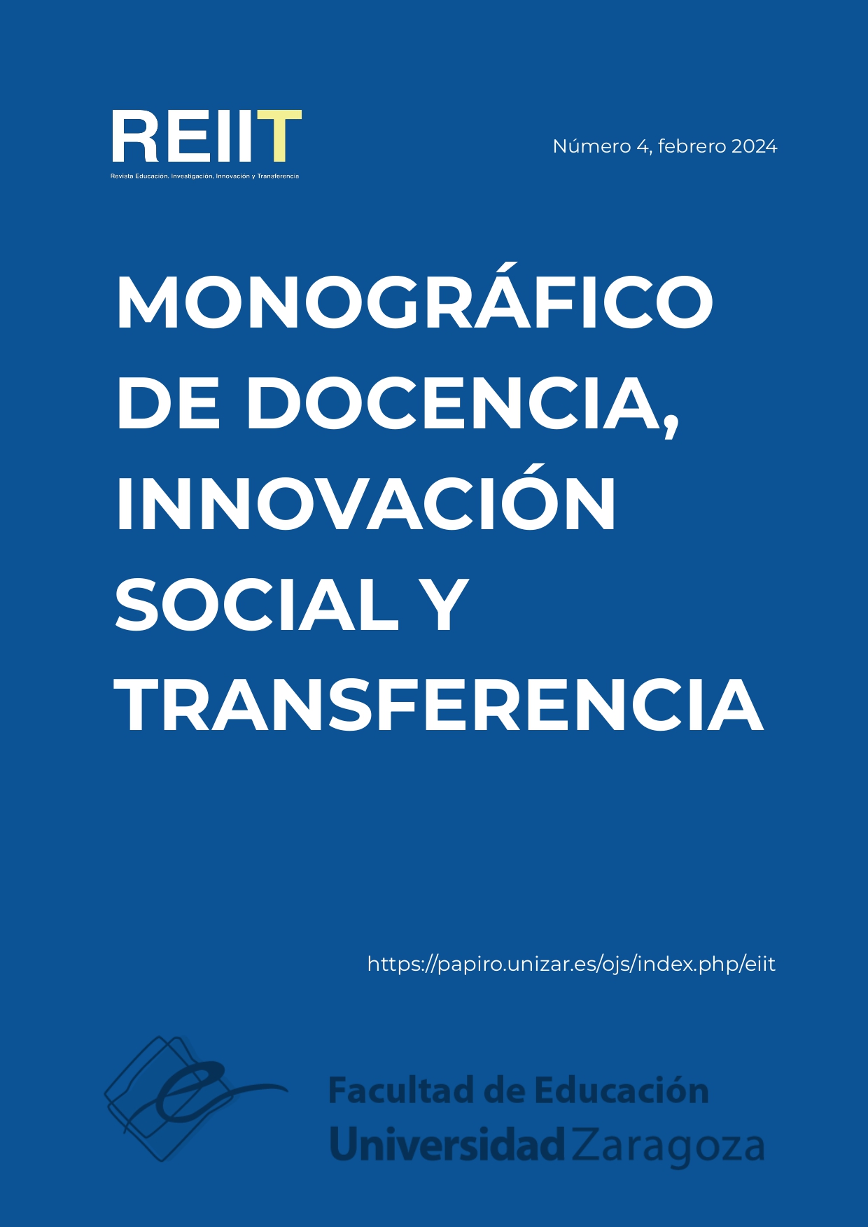 					Ver Núm. 4 (2024): Monográfico de docencia, innovación social y transferencia 
				