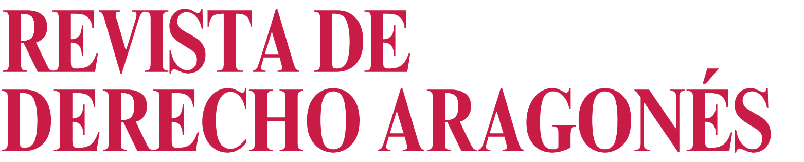 Revista de Derecho Aragonés